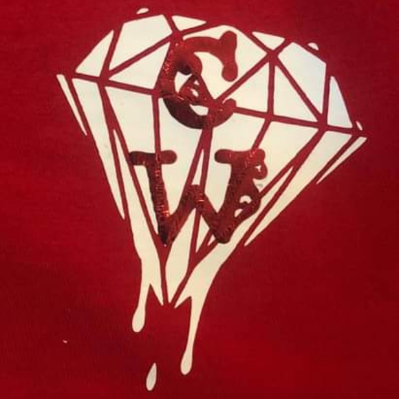 Creative Wave Red BSE tee - Picture 2 of 3